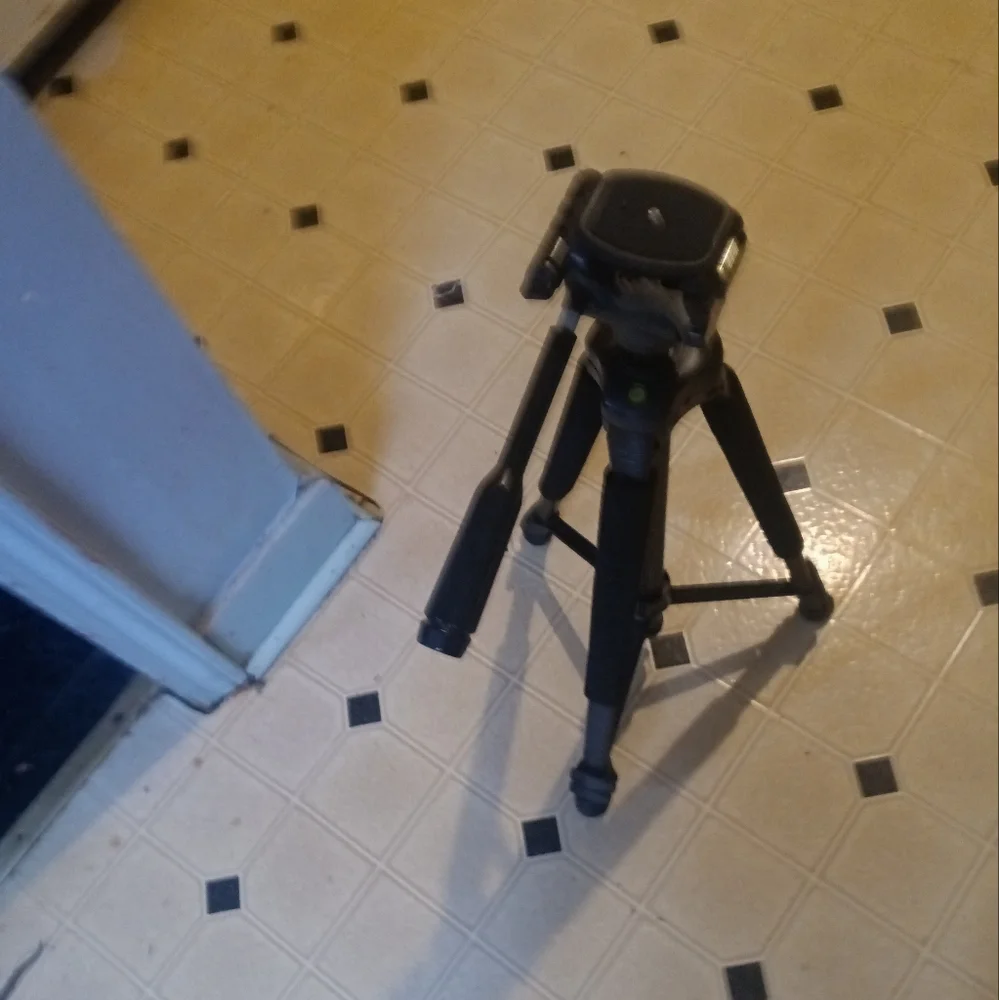 Camera,Lens, Tripod